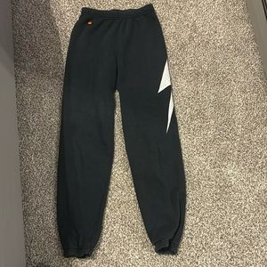 AVIATOR NATION- charcoal black sweatpants